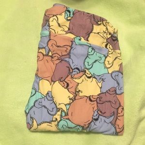 Disney leggings plus size TC2 Oogie Lularoe